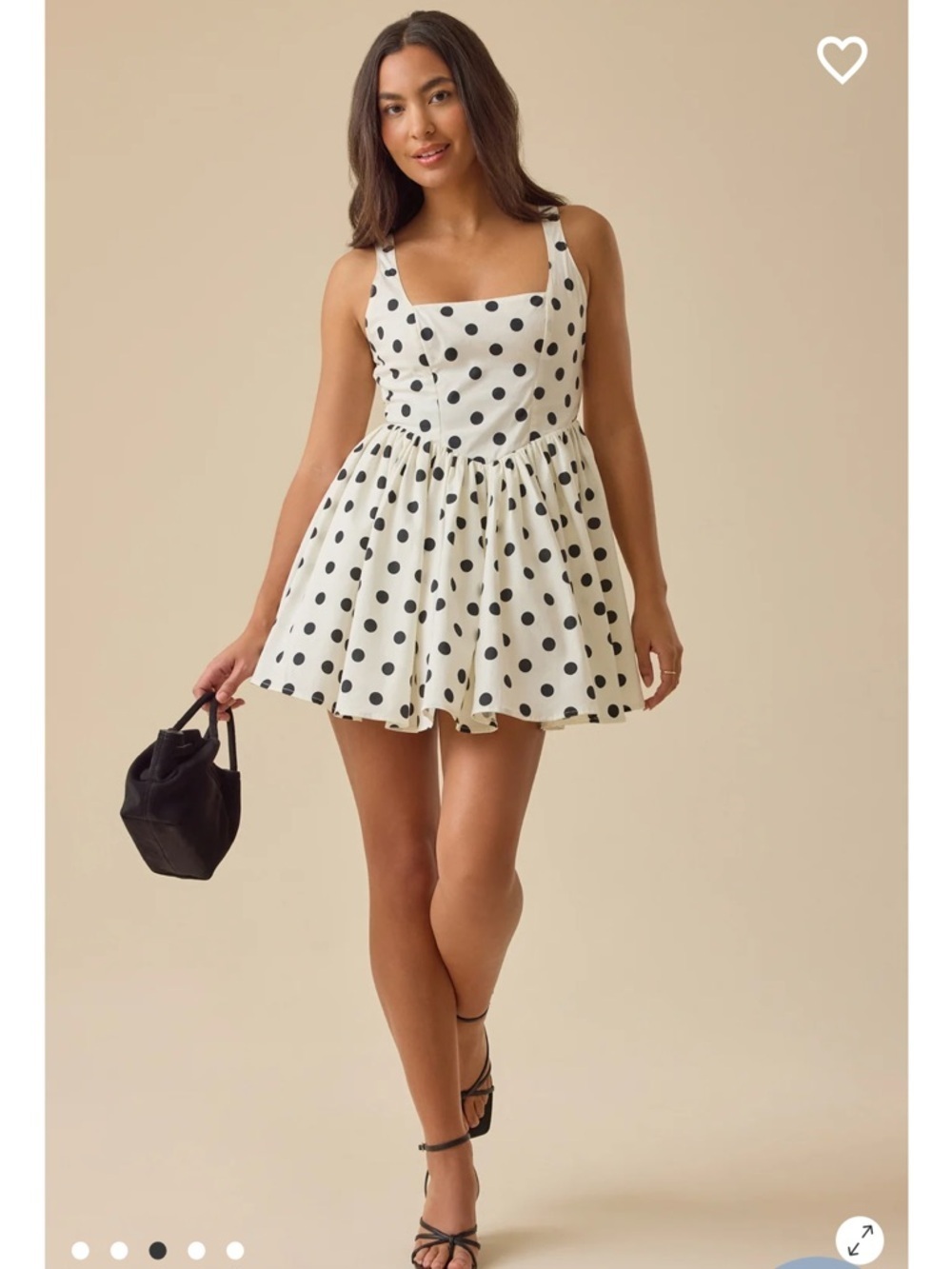 Coco Polka-Dot Mini Dress New with tags Altar’d State